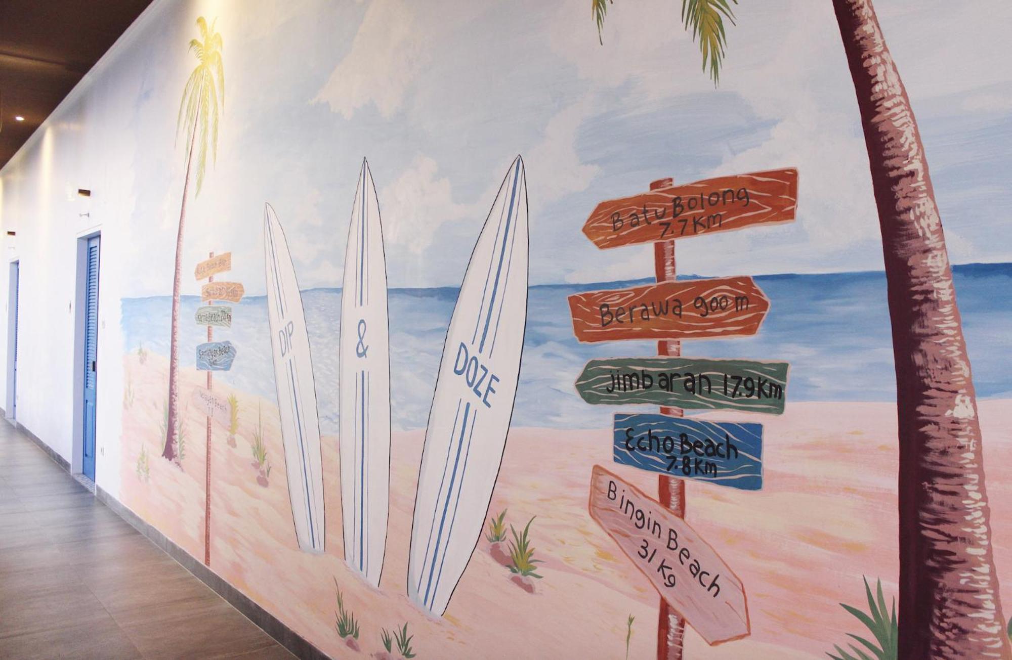 Hostel Dip & Doze Living Canggu Zewnętrze zdjęcie